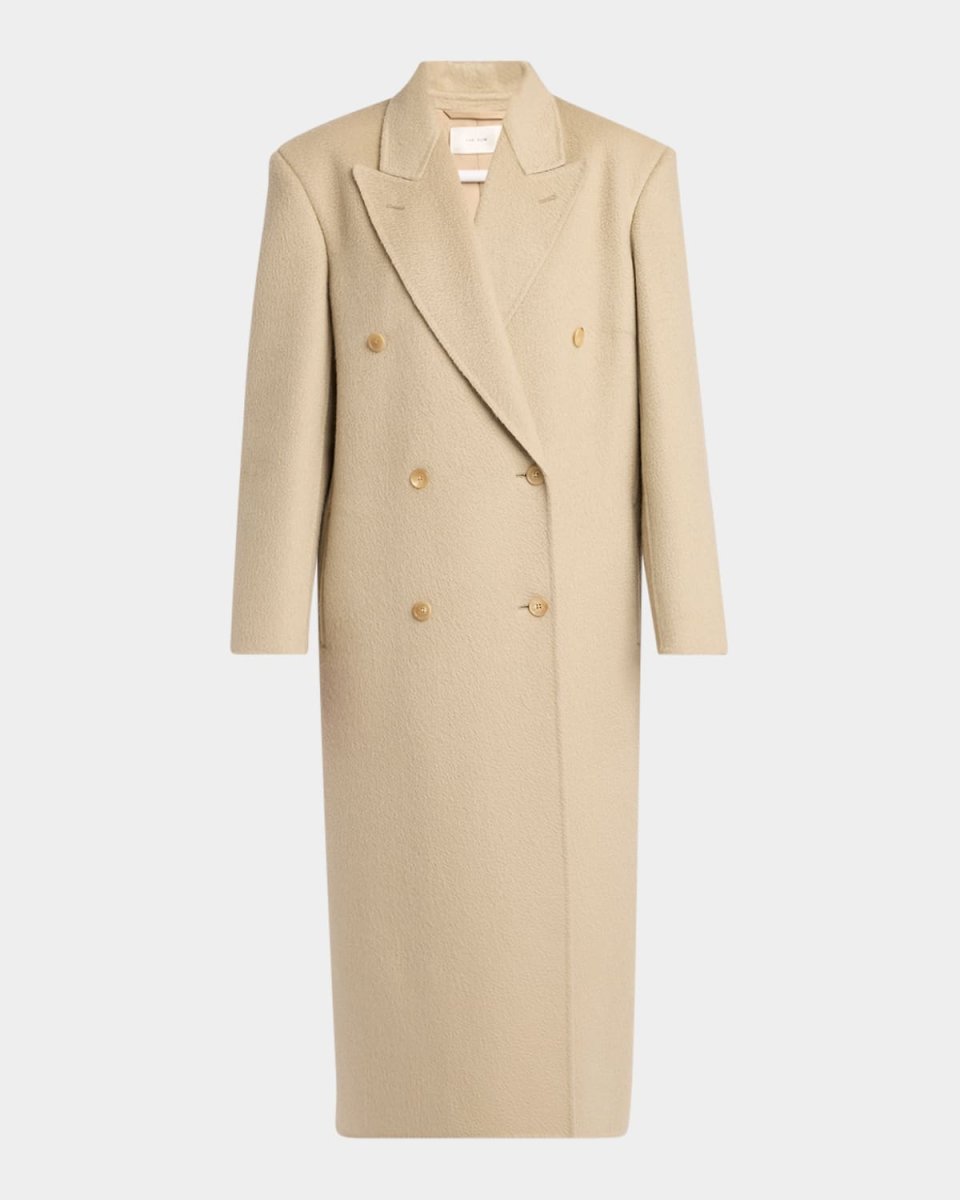 Hariet Cashmere Double-Breasted Coat